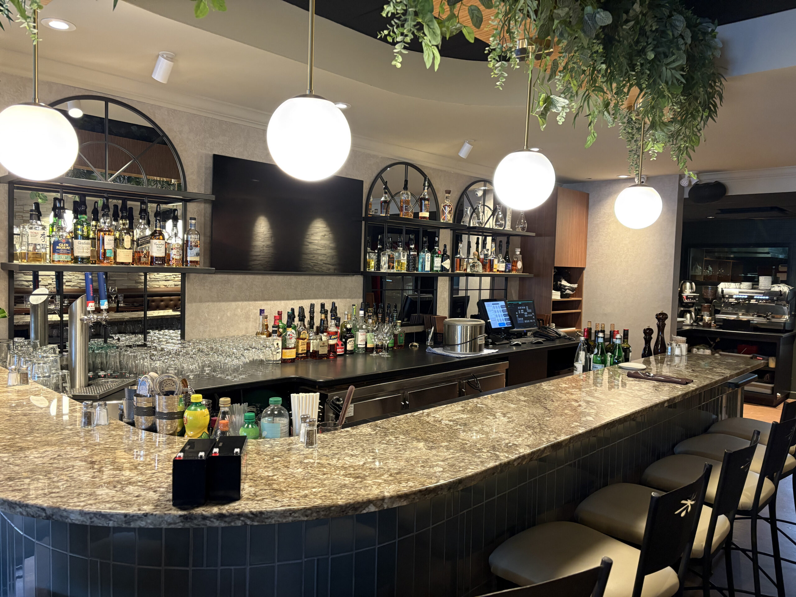 Salle à manger du restaurant Le Soléo