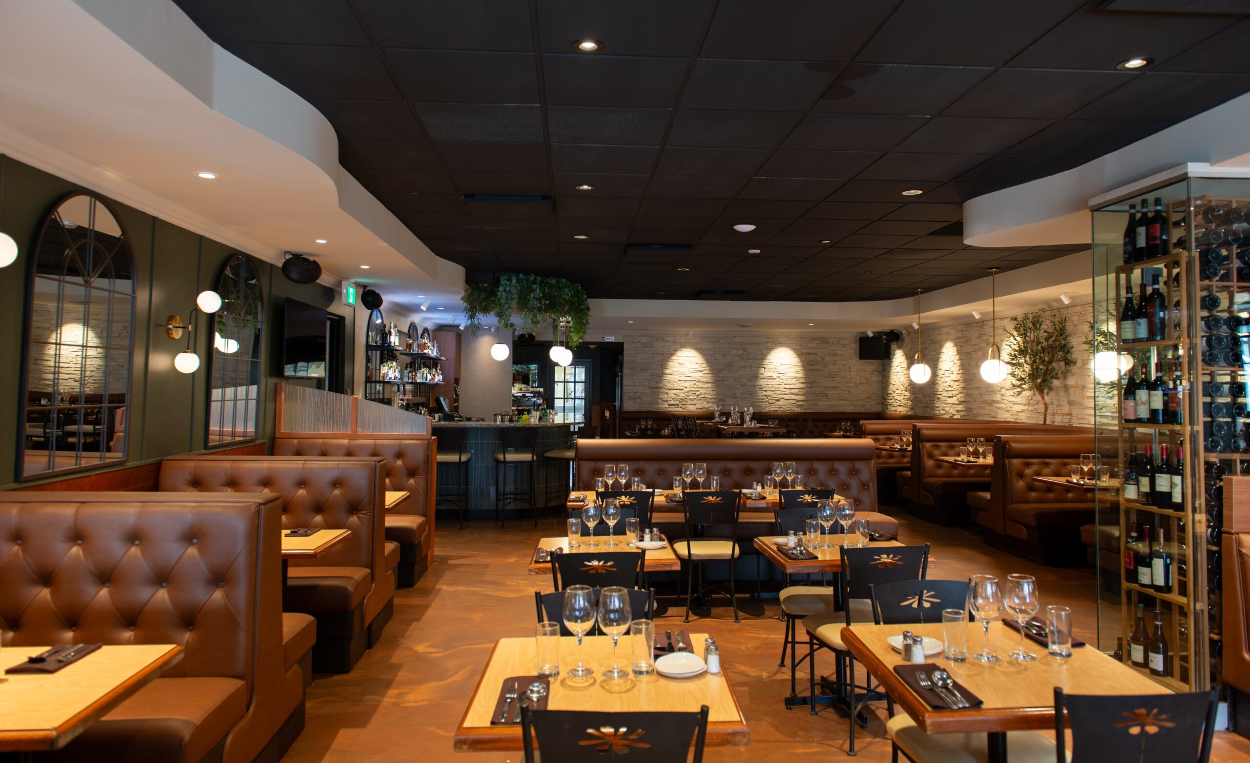 Salle à manger du restaurant Le Soléo